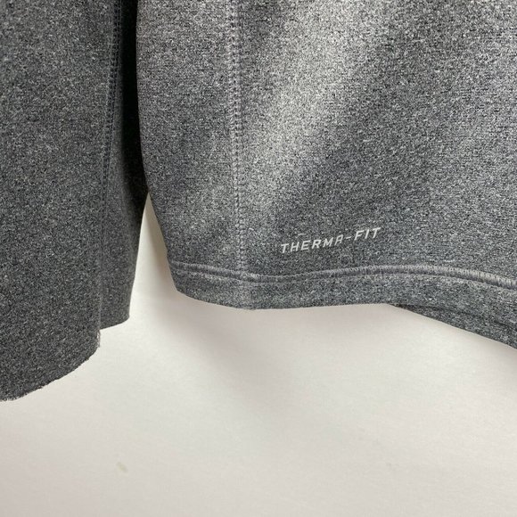 Nike Therma-Fit 1/4 sweatshirt Size Large Gray Men - Picture 4 of 4
